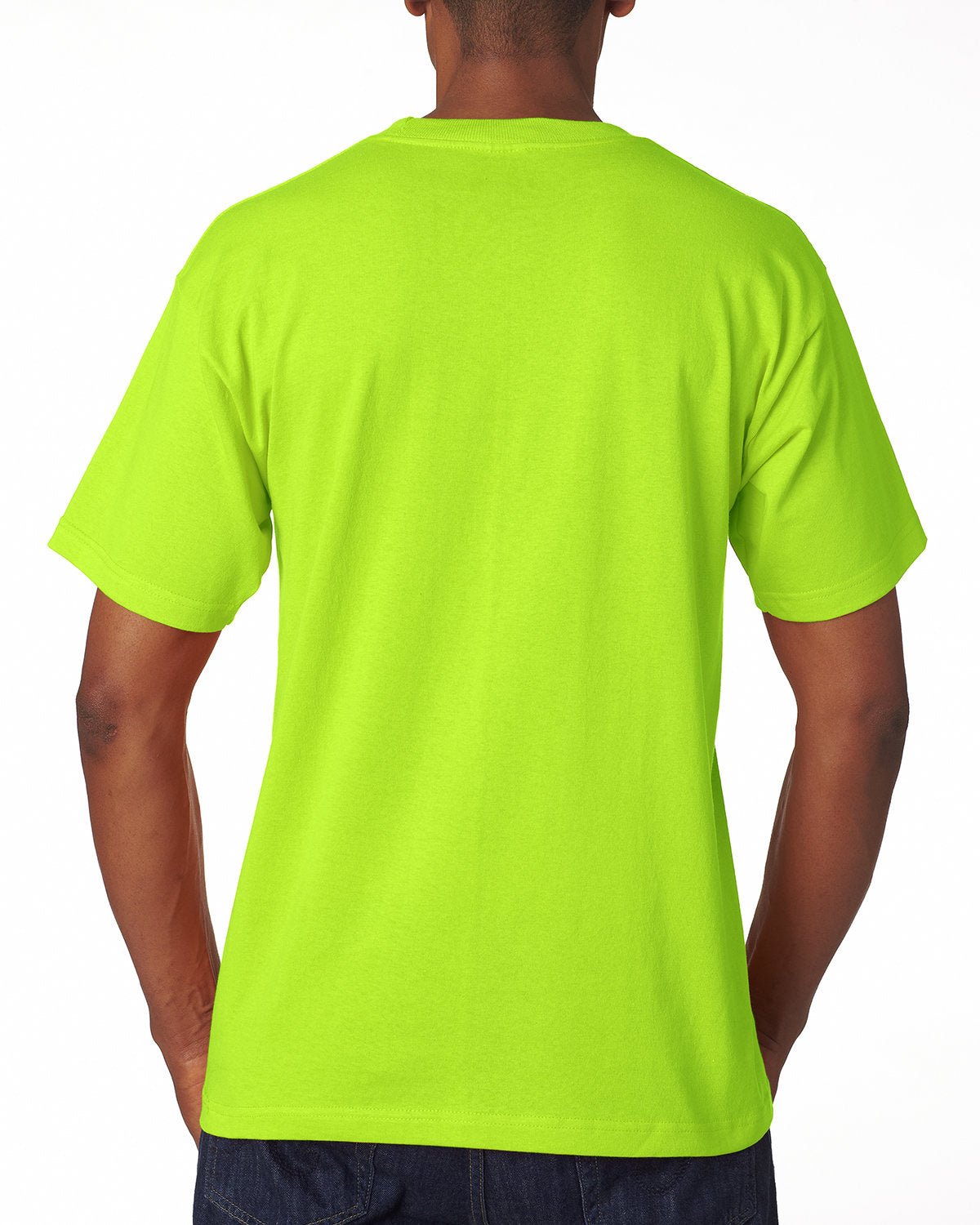 BA5100-Bayside-LIME GREEN-Bayside-T-Shirts-2