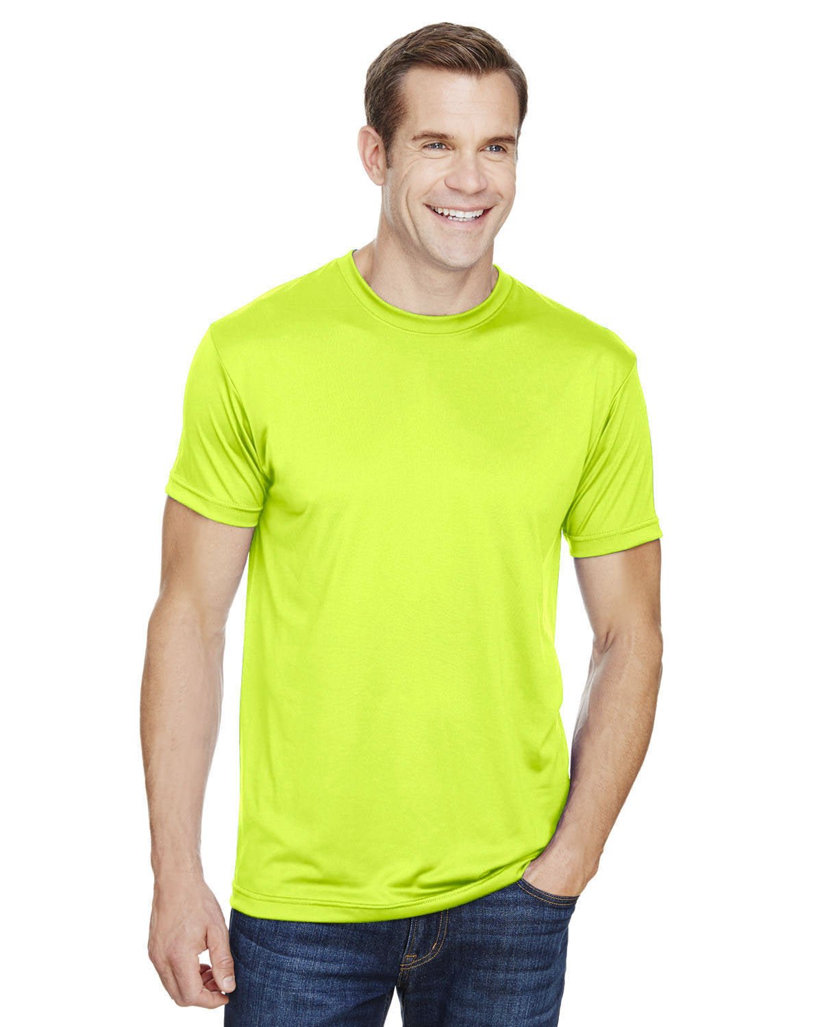 BA5300-Bayside-LIME GREEN-Bayside-T-Shirts-1