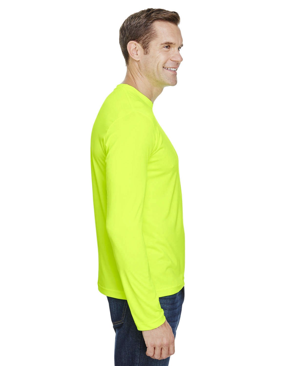 BA5360-Bayside-LIME GREEN-Bayside-T-Shirts-3