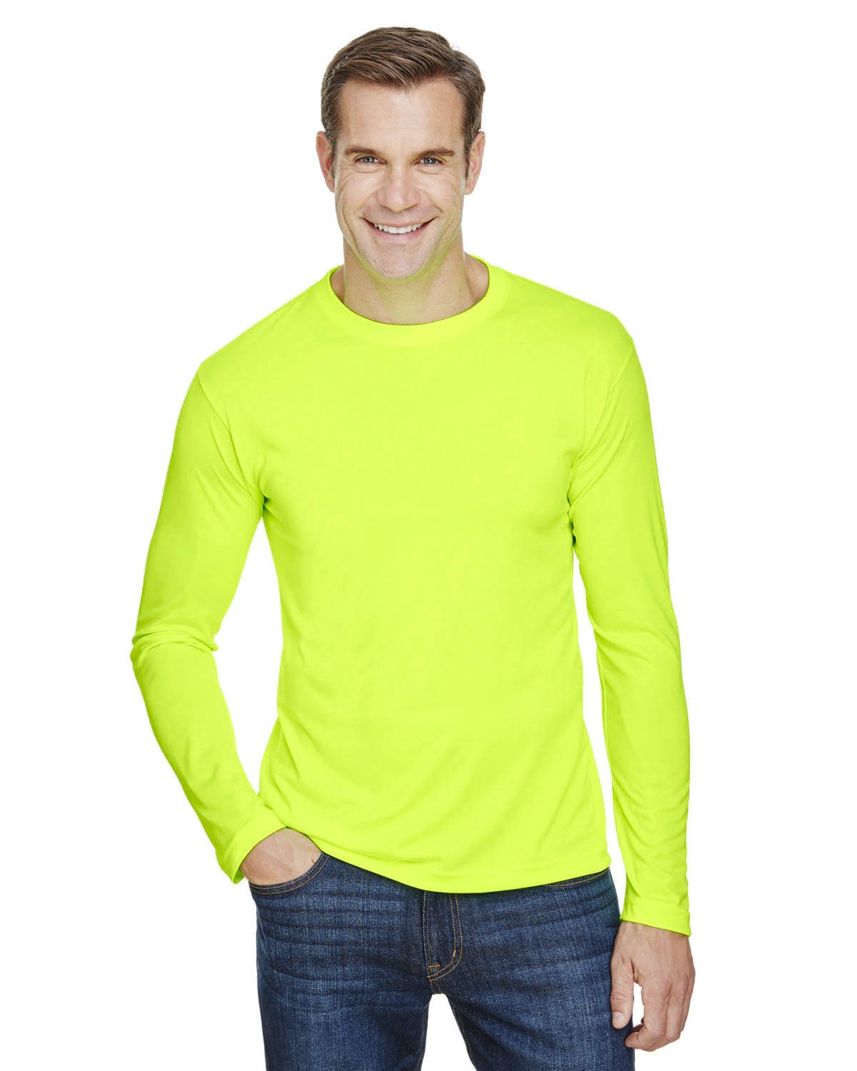 BA5360-Bayside-LIME GREEN-Bayside-T-Shirts-1