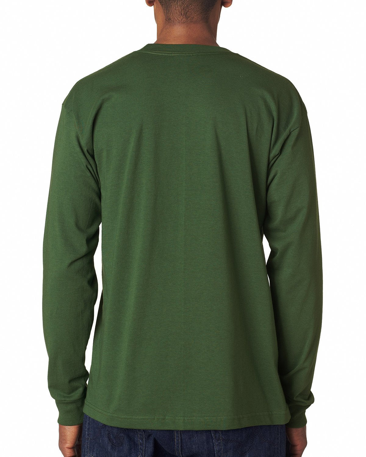 BA6100-Bayside-FOREST GREEN-Bayside-T-Shirts-2