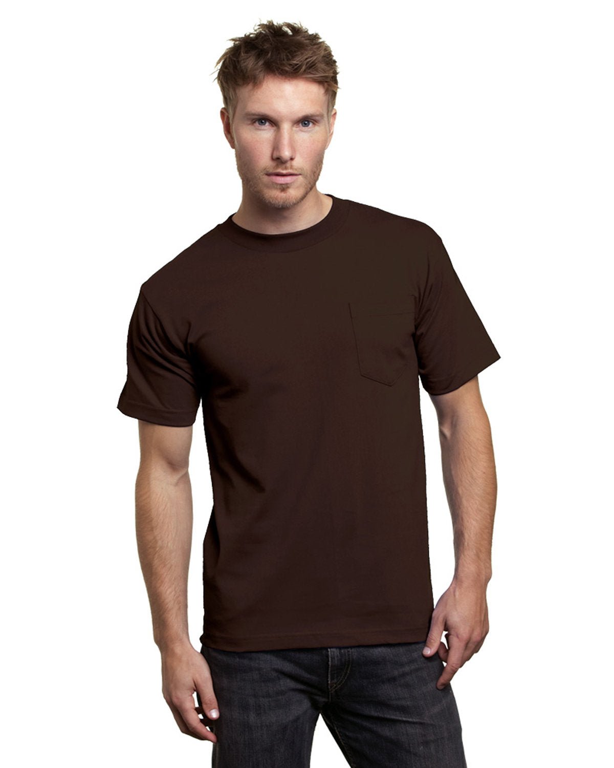 BA7100-Bayside-CHOCOLATE-Bayside-T-Shirts-1