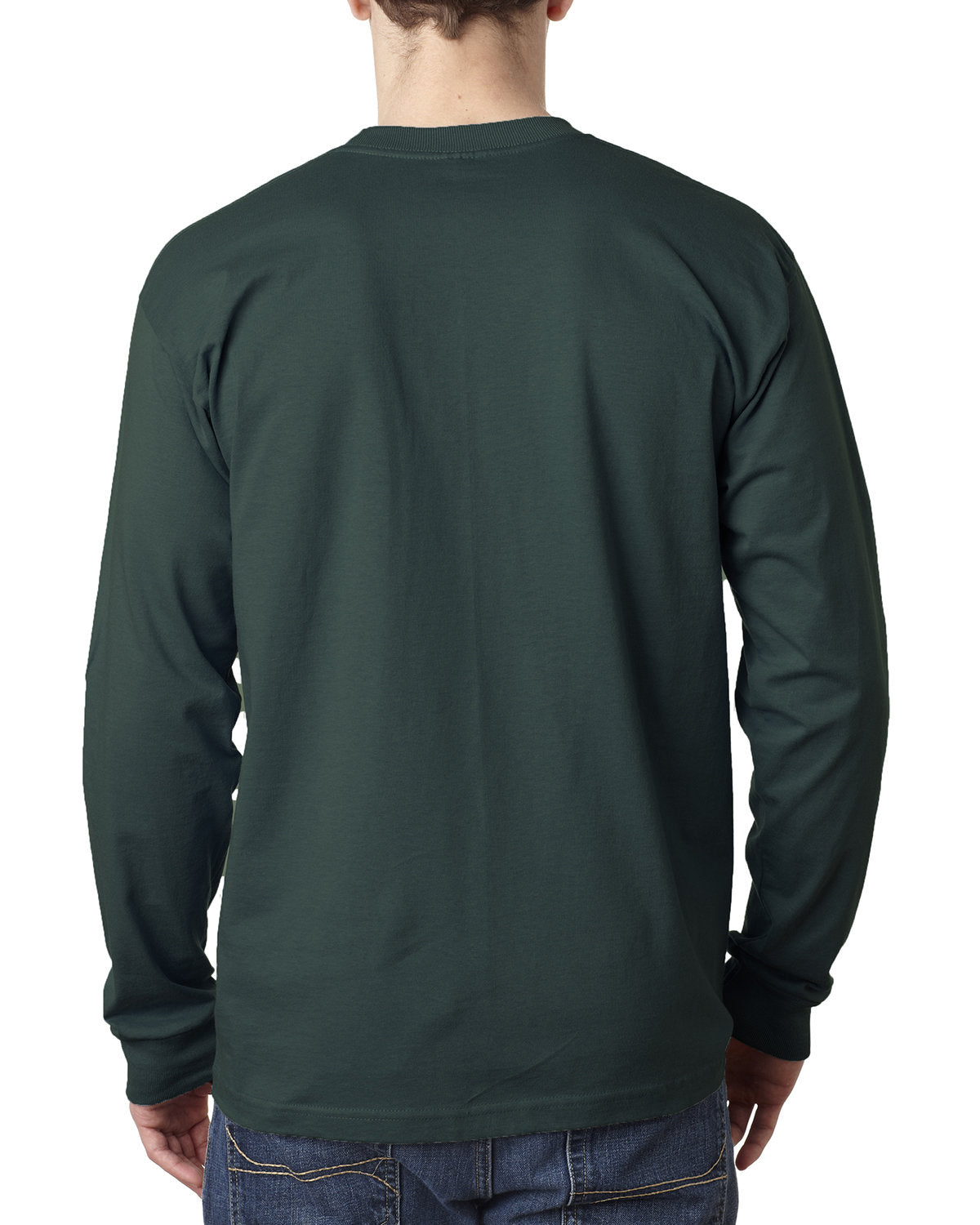 BA8100-Bayside-FOREST GREEN-Bayside-T-Shirts-2