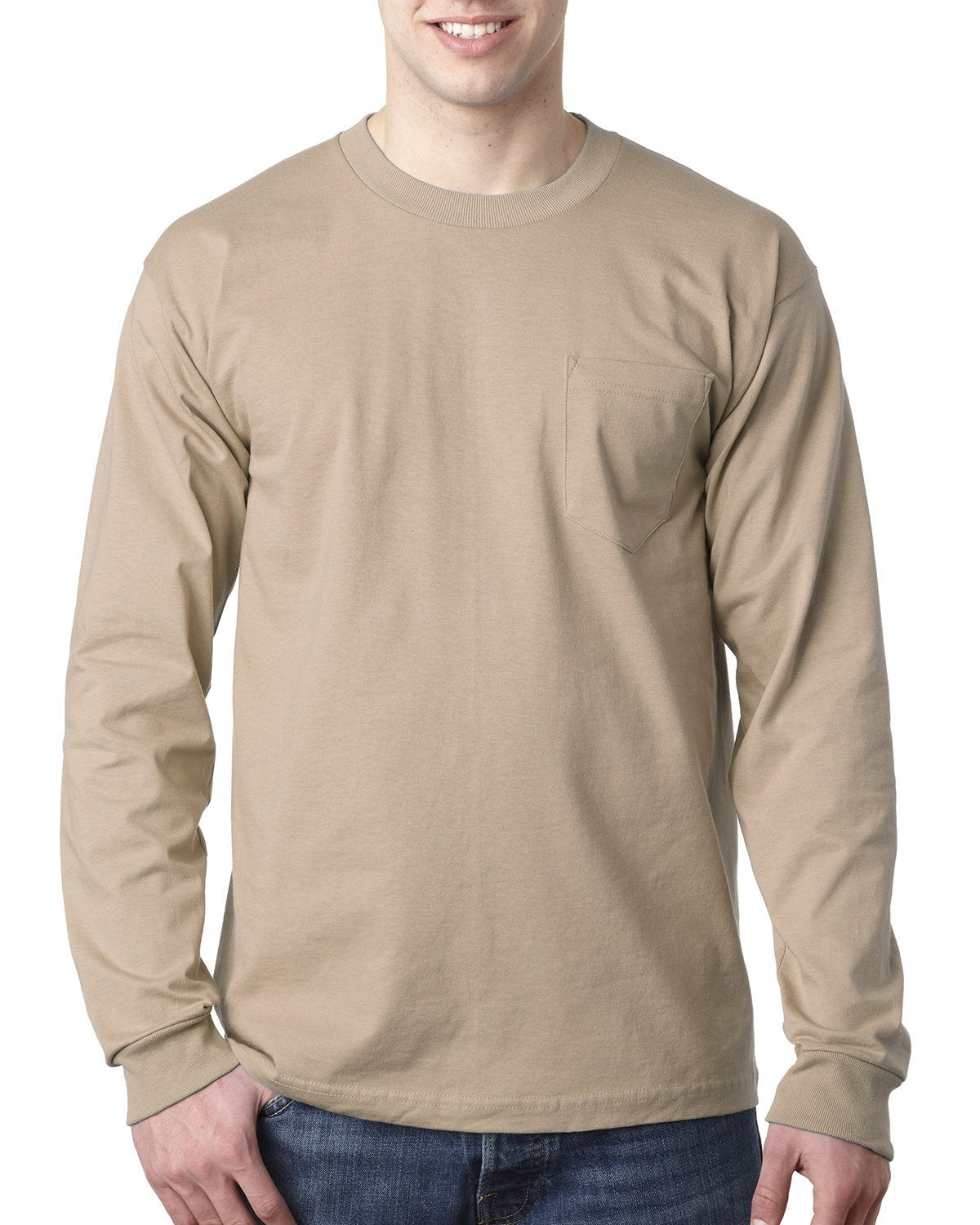 BA8100-Bayside-SAND-Bayside-T-Shirts-1