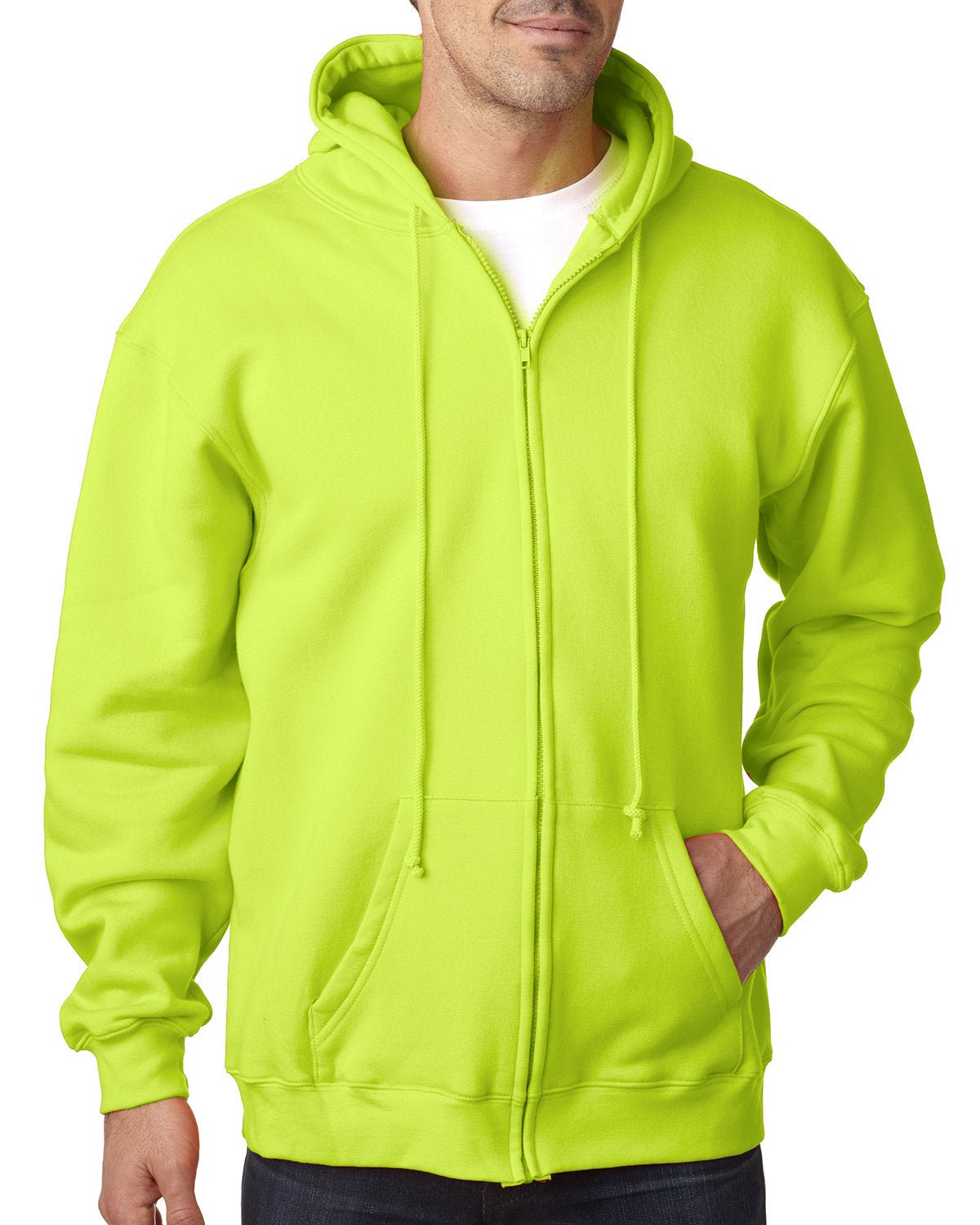 BA900-Bayside-LIME GREEN-Bayside-Sweatshirts-1