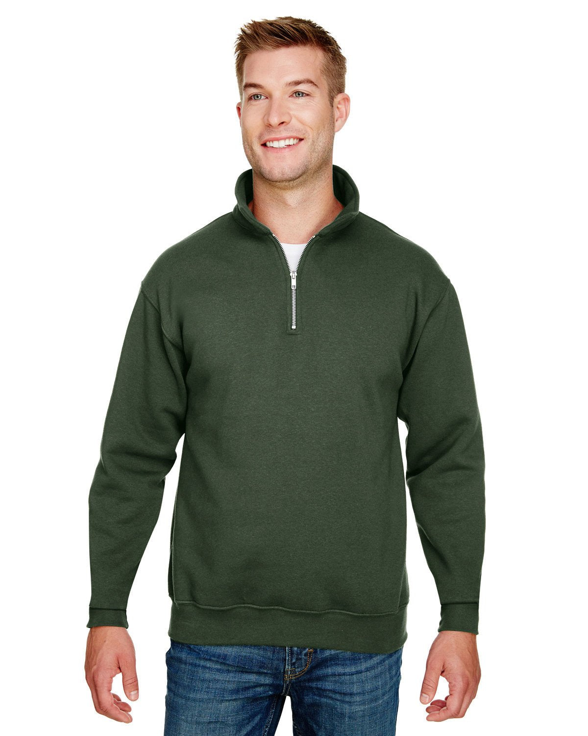 BA920-Bayside-HUNTER GREEN-Bayside-Sweatshirts-1