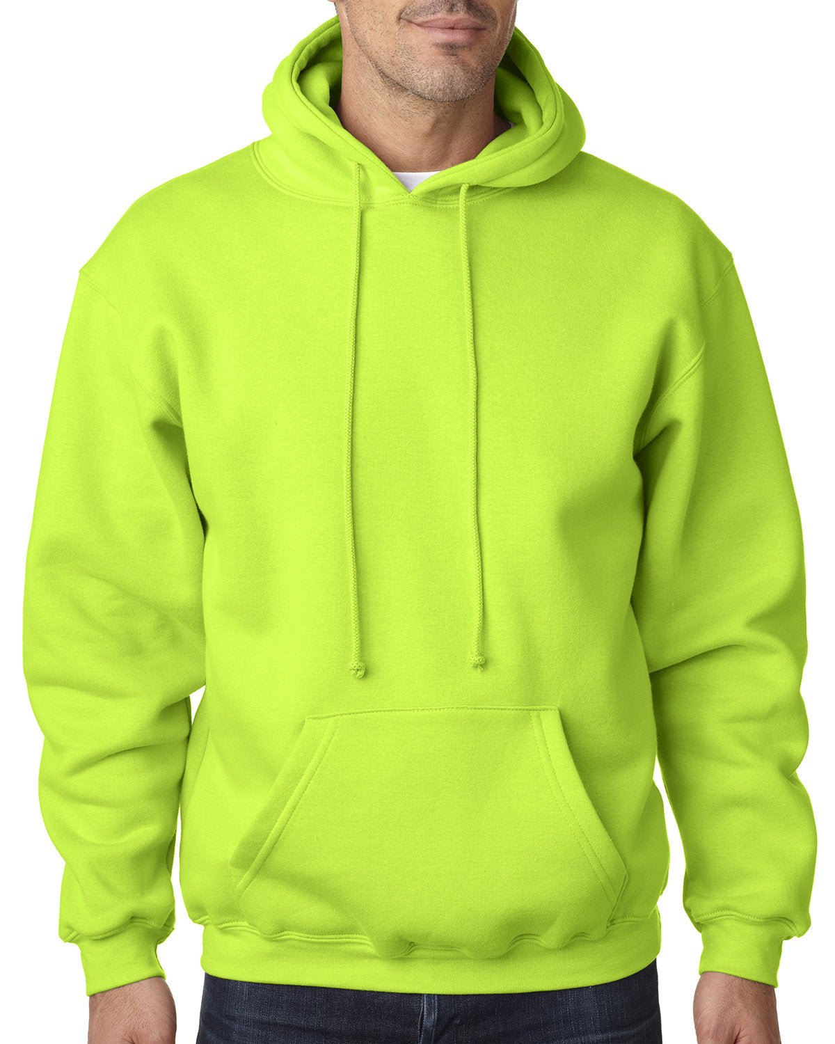 BA960-Bayside-LIME GREEN-Bayside-Sweatshirts-1