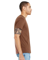 3001C-Bella + Canvas-CHESTNUT-Bella + Canvas-T-Shirts-3