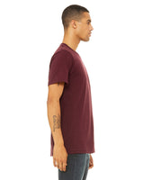 3001C-Bella + Canvas-MAROON-Bella + Canvas-T-Shirts-3