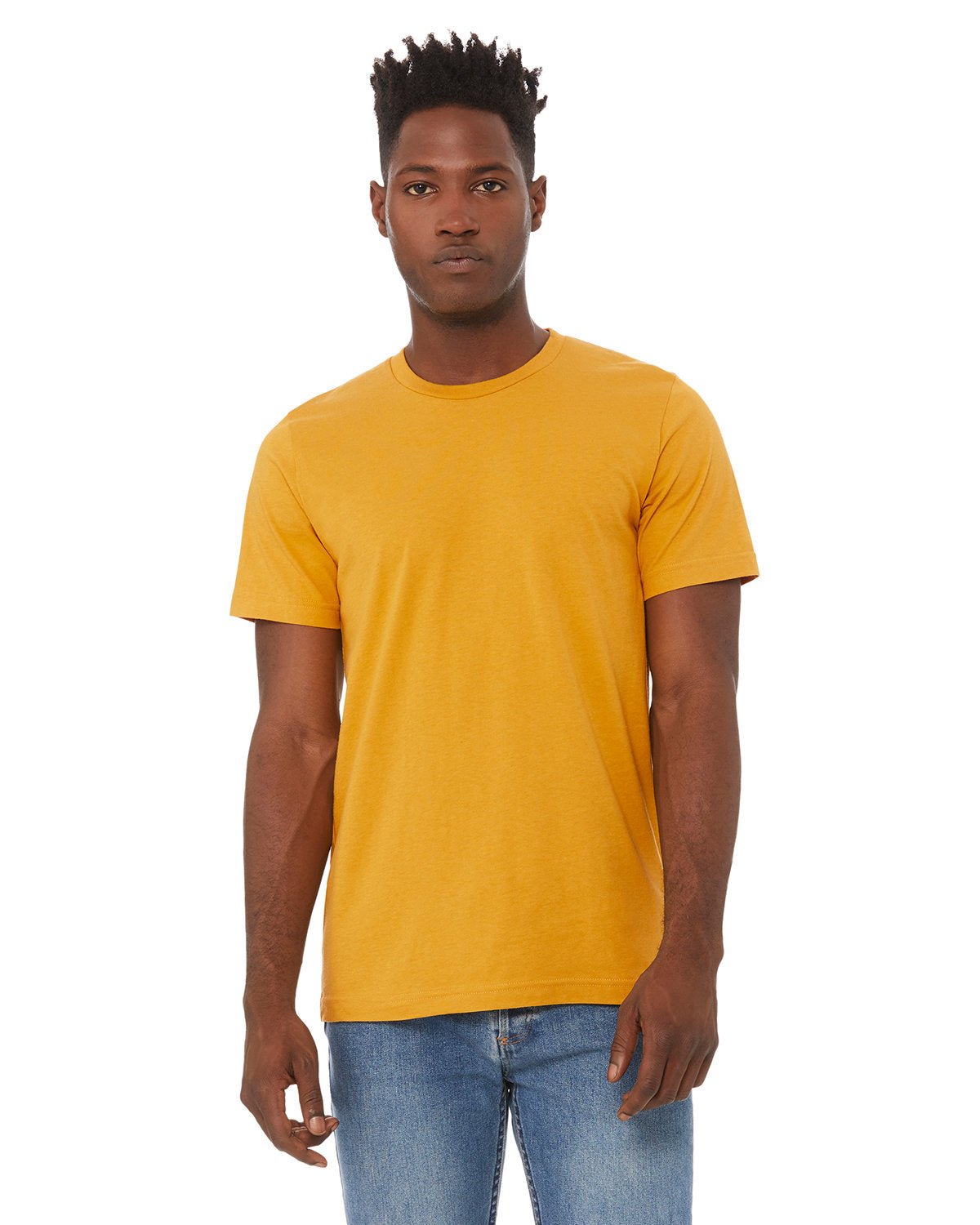 3001C-Bella + Canvas-MUSTARD-Bella + Canvas-T-Shirts-1