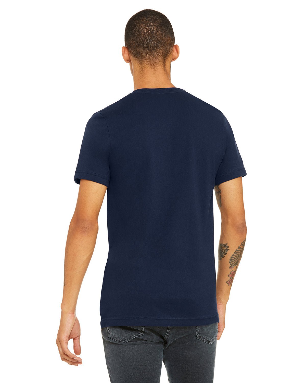 3001C-Bella + Canvas-NAVY-Bella + Canvas-T-Shirts-2