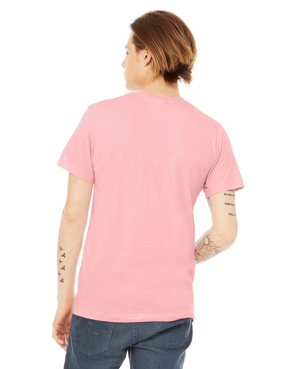 3001C-Bella + Canvas-PINK-Bella + Canvas-T-Shirts-2