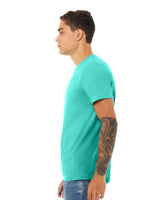 3001C-Bella + Canvas-TEAL-Bella + Canvas-T-Shirts-3