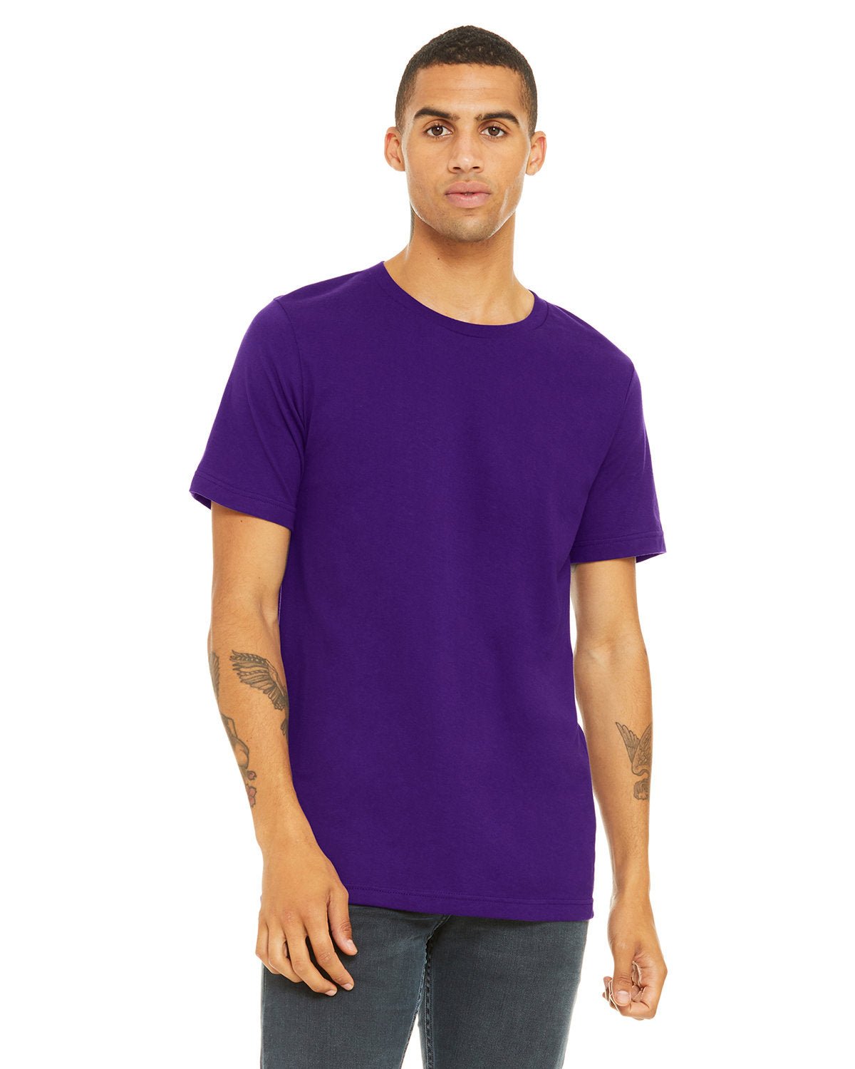 3001C-Bella + Canvas-TEAM PURPLE-Bella + Canvas-T-Shirts-1