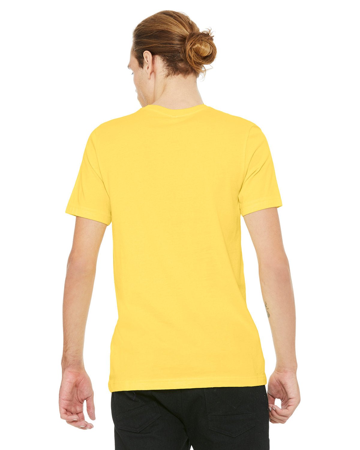 3001C-Bella + Canvas-YELLOW-Bella + Canvas-T-Shirts-2