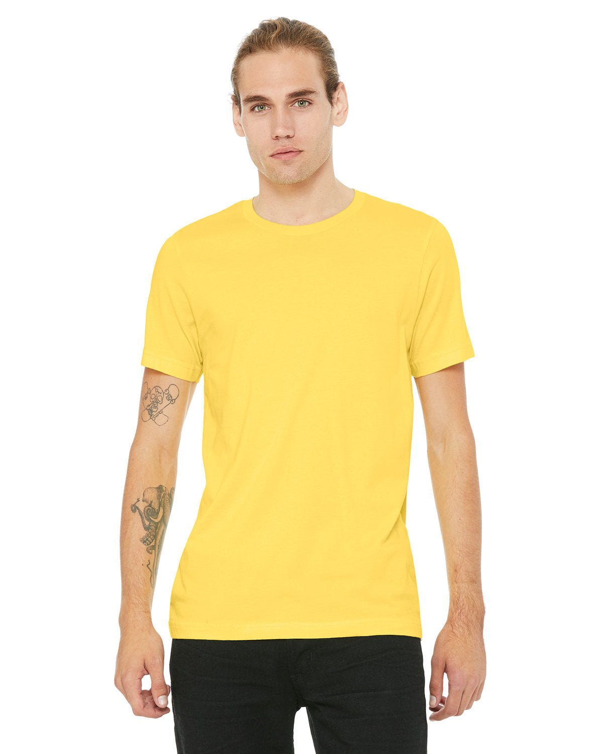 3001C-Bella + Canvas-YELLOW-Bella + Canvas-T-Shirts-1