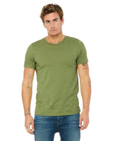 3001CVC-Bella + Canvas-HEATHER GREEN-Bella + Canvas-T-Shirts-1