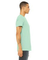 3001CVC-Bella + Canvas-HEATHER MINT-Bella + Canvas-T-Shirts-3