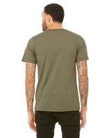 3001CVC-Bella + Canvas-HEATHER OLIVE-Bella + Canvas-T-Shirts-2