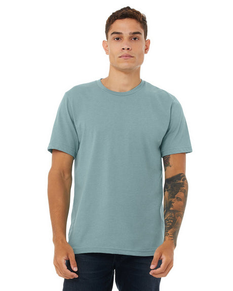 3001CVC-Bella + Canvas-HTHR BLUE LAGOON-Bella + Canvas-T-Shirts-1