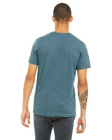 3001CVC-Bella + Canvas-HTHR DEEP TEAL-Bella + Canvas-T-Shirts-2