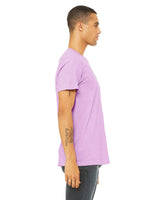 3001CVC-Bella + Canvas-HTHR PRISM LILAC-Bella + Canvas-T-Shirts-3