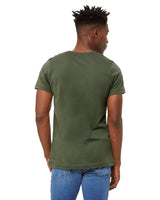 3001U-Bella + Canvas-MILITARY GREEN-Bella + Canvas-T-Shirts-2