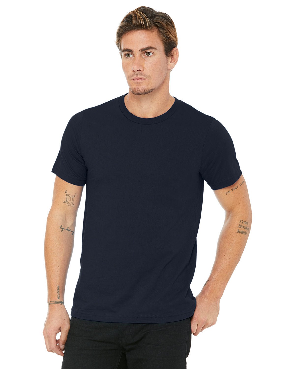 3001U-Bella + Canvas-NAVY-Bella + Canvas-T-Shirts-1