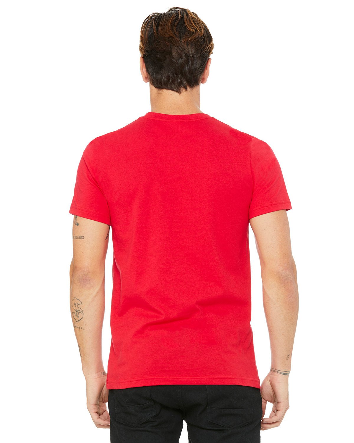 3001U-Bella + Canvas-RED-Bella + Canvas-T-Shirts-2