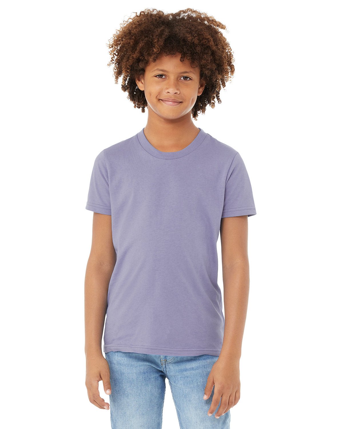 3001Y-Bella + Canvas-DARK LAVENDER-Bella + Canvas-T-Shirts-1