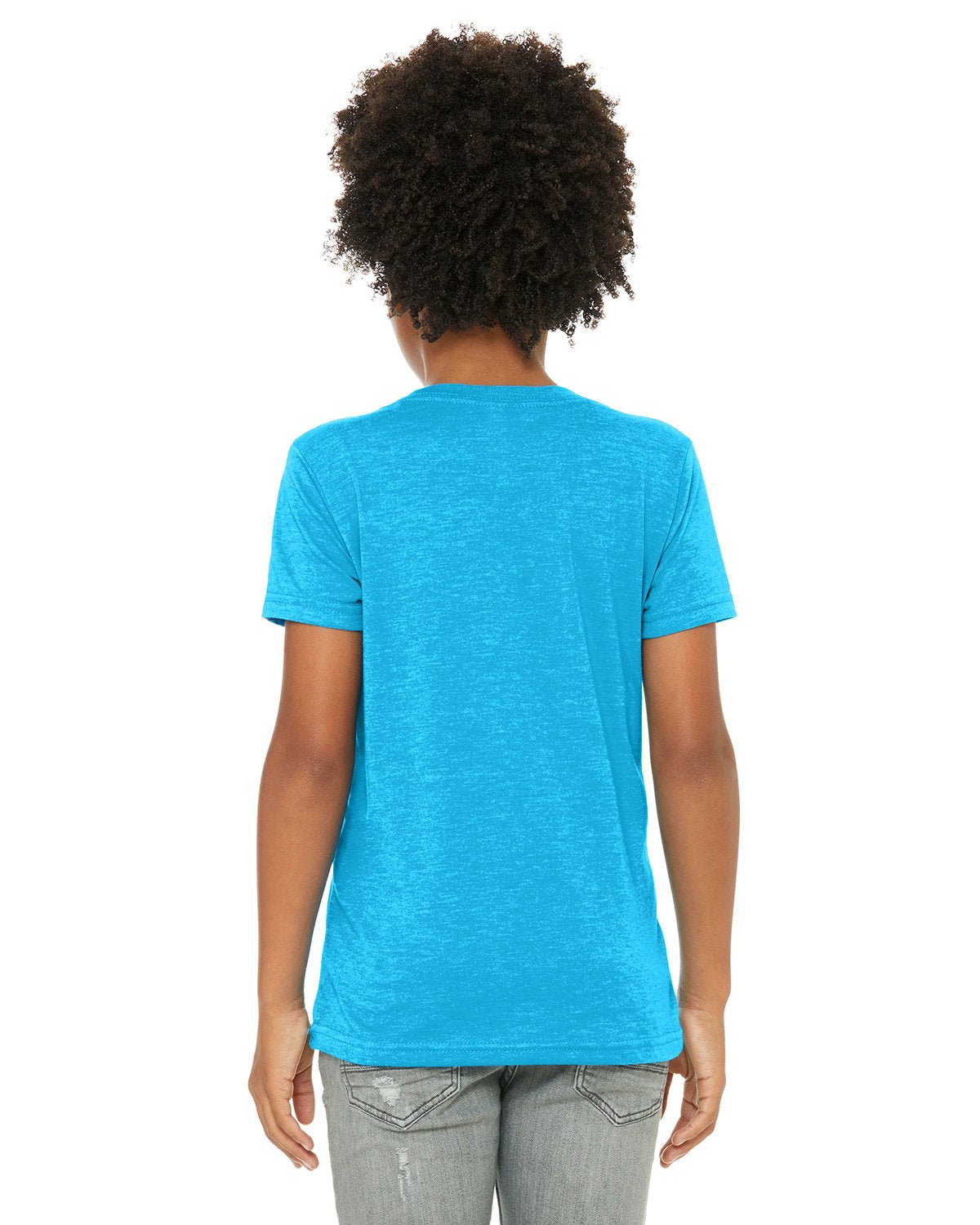 3001YCV-Bella + Canvas-NEON BLUE-Bella + Canvas-T-Shirts-2