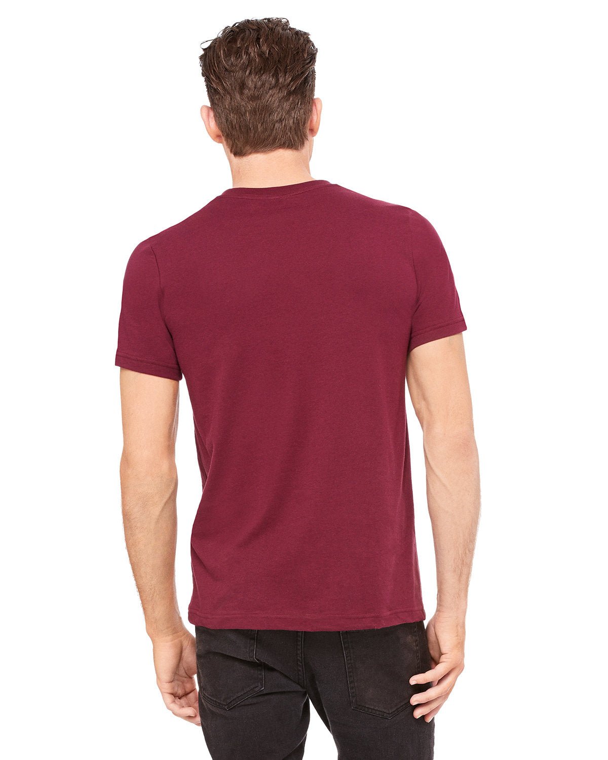 3005-Bella + Canvas-MAROON-Bella + Canvas-T-Shirts-2