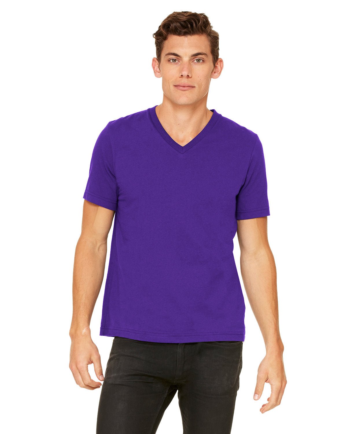 3005-Bella + Canvas-TEAM PURPLE-Bella + Canvas-T-Shirts-1