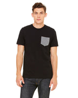 3021-Bella + Canvas-BLACK/ DEEP HTHR-Bella + Canvas-T-Shirts-1