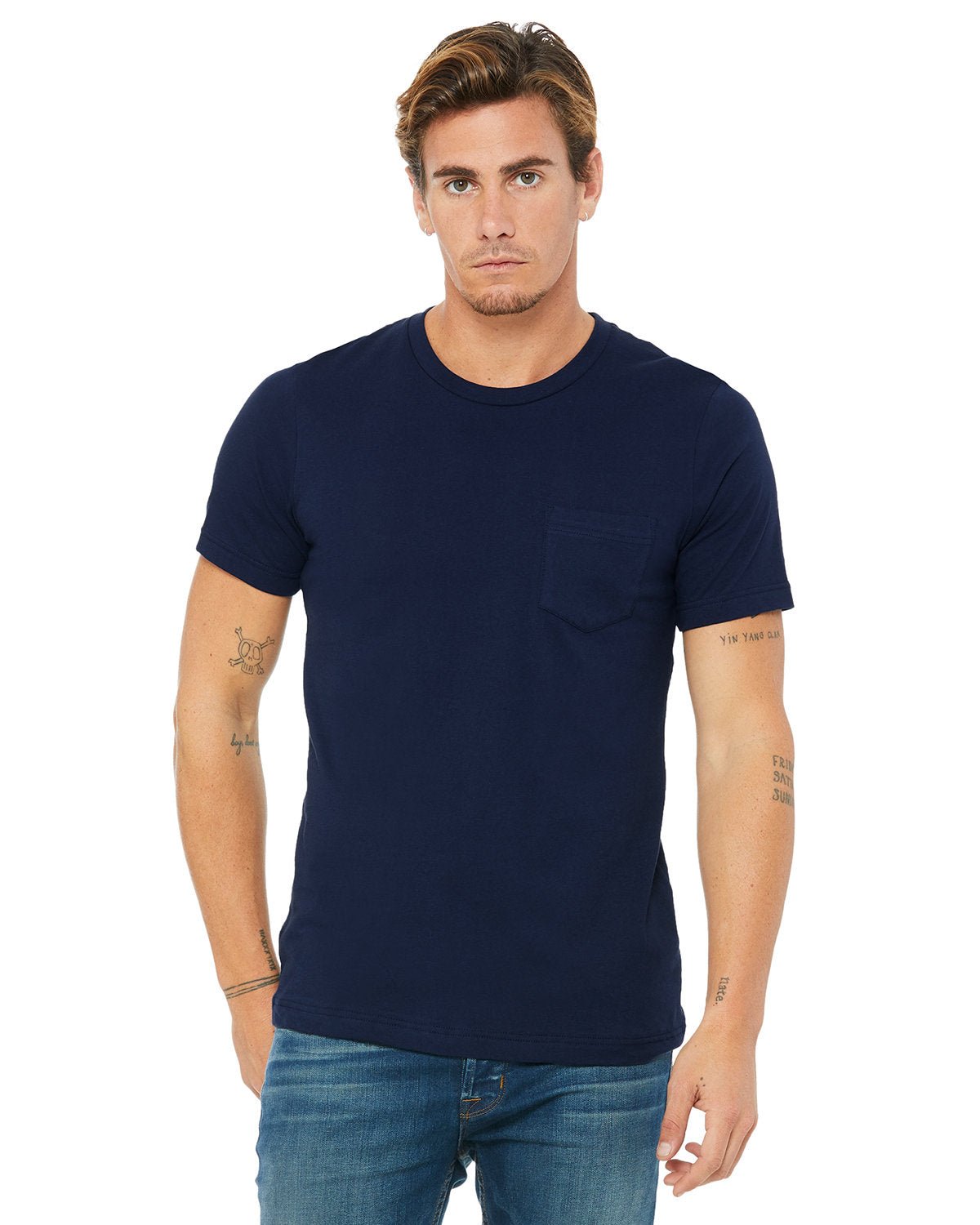 3021-Bella + Canvas-NAVY-Bella + Canvas-T-Shirts-1