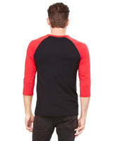 3200-Bella + Canvas-BLACK/ RED-Bella + Canvas-T-Shirts-2