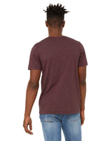 3301C-Bella + Canvas-HEATHER MAROON-Bella + Canvas-T-Shirts-2