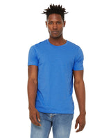 3301C-Bella + Canvas-HTHR COLUM BLUE-Bella + Canvas-T-Shirts-1