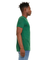 3301C-Bella + Canvas-HTHR GRASS GREEN-Bella + Canvas-T-Shirts-3