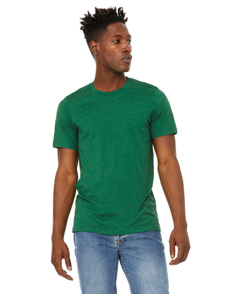 3301C-Bella + Canvas-HTHR GRASS GREEN-Bella + Canvas-T-Shirts-1