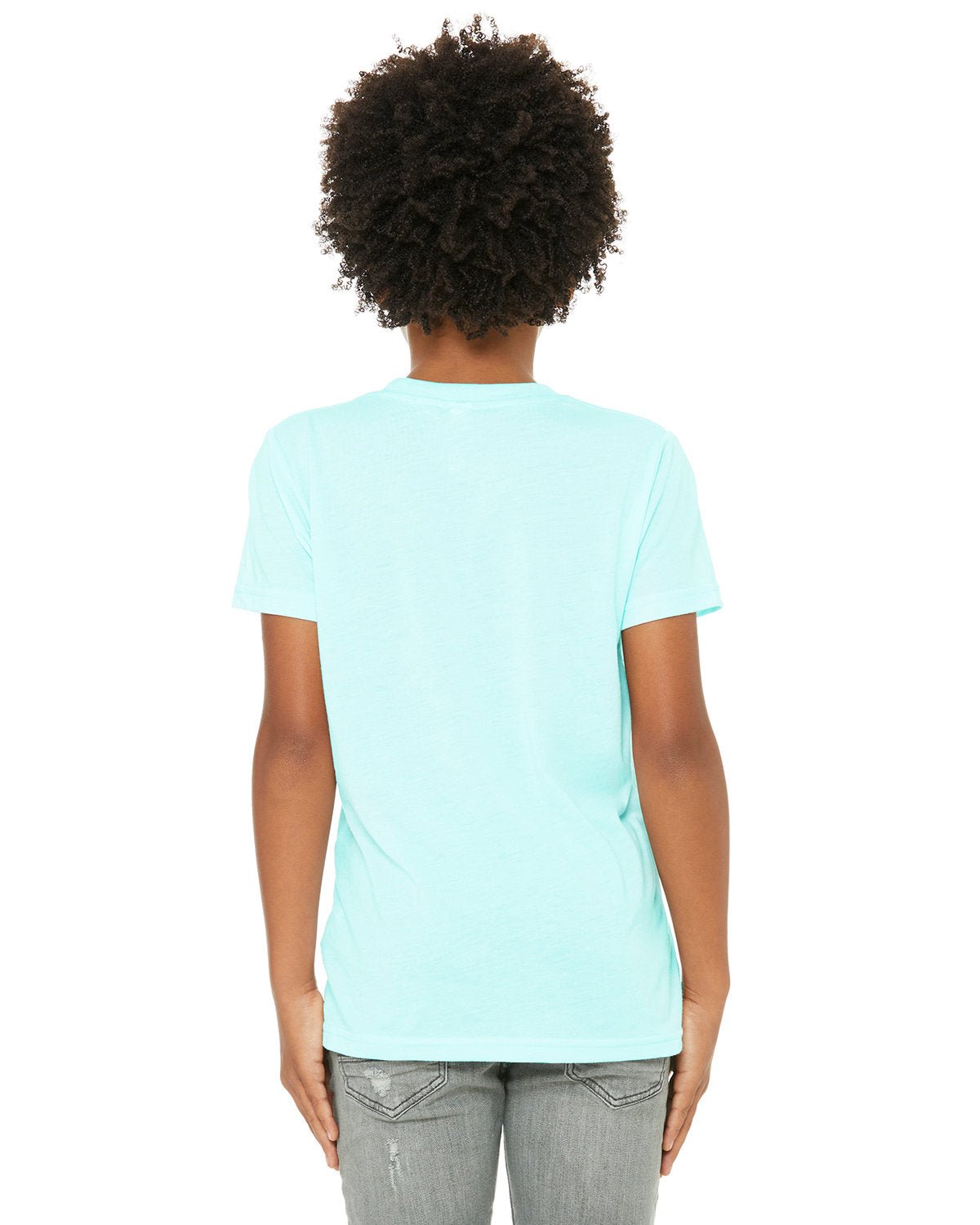 3413Y-Bella + Canvas-ICE BLUE TRIBLND-Bella + Canvas-T-Shirts-2