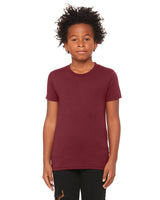 3413Y-Bella + Canvas-MAROON TRIBLEND-Bella + Canvas-T-Shirts-1