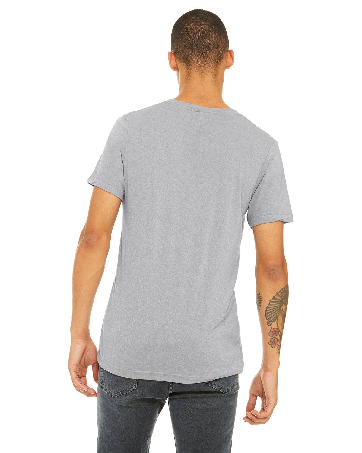 3415C-Bella + Canvas-ATH GREY TRIBLND-Bella + Canvas-T-Shirts-2