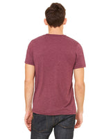 3415C-Bella + Canvas-MAROON TRIBLEND-Bella + Canvas-T-Shirts-2