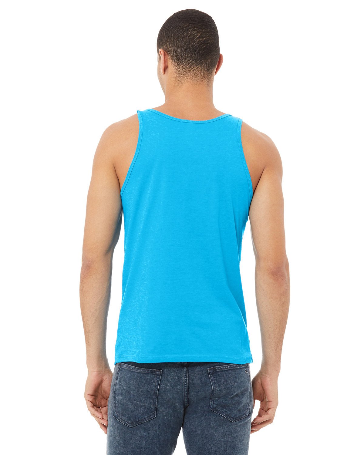 3480-Bella + Canvas-NEON BLUE-Bella + Canvas-T-Shirts-2