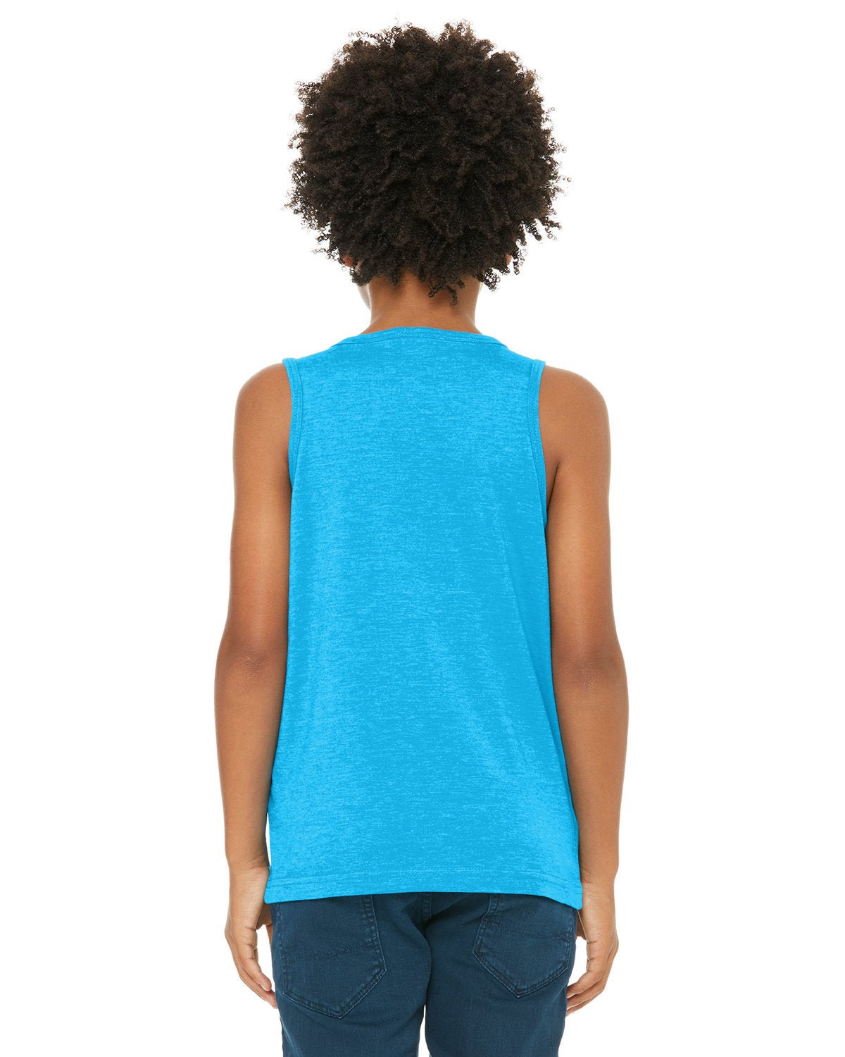 3480Y-Bella + Canvas-NEON BLUE-Bella + Canvas-T-Shirts-2