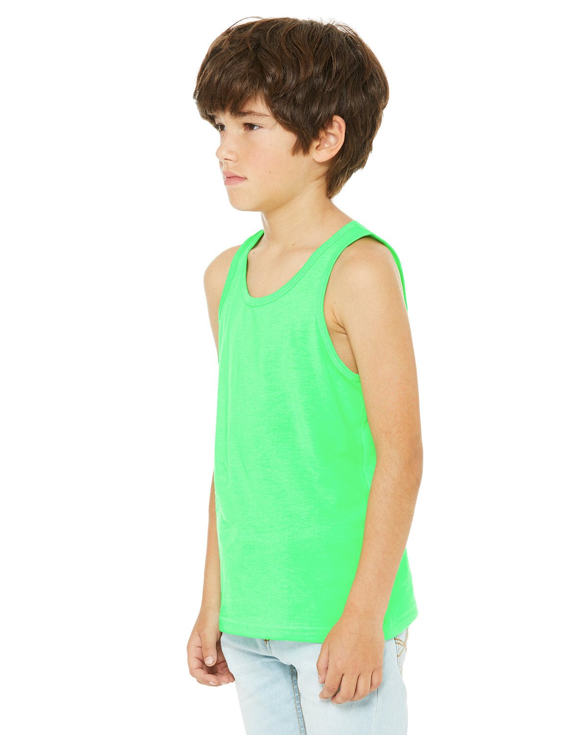 3480Y-Bella + Canvas-NEON GREEN-Bella + Canvas-T-Shirts-3