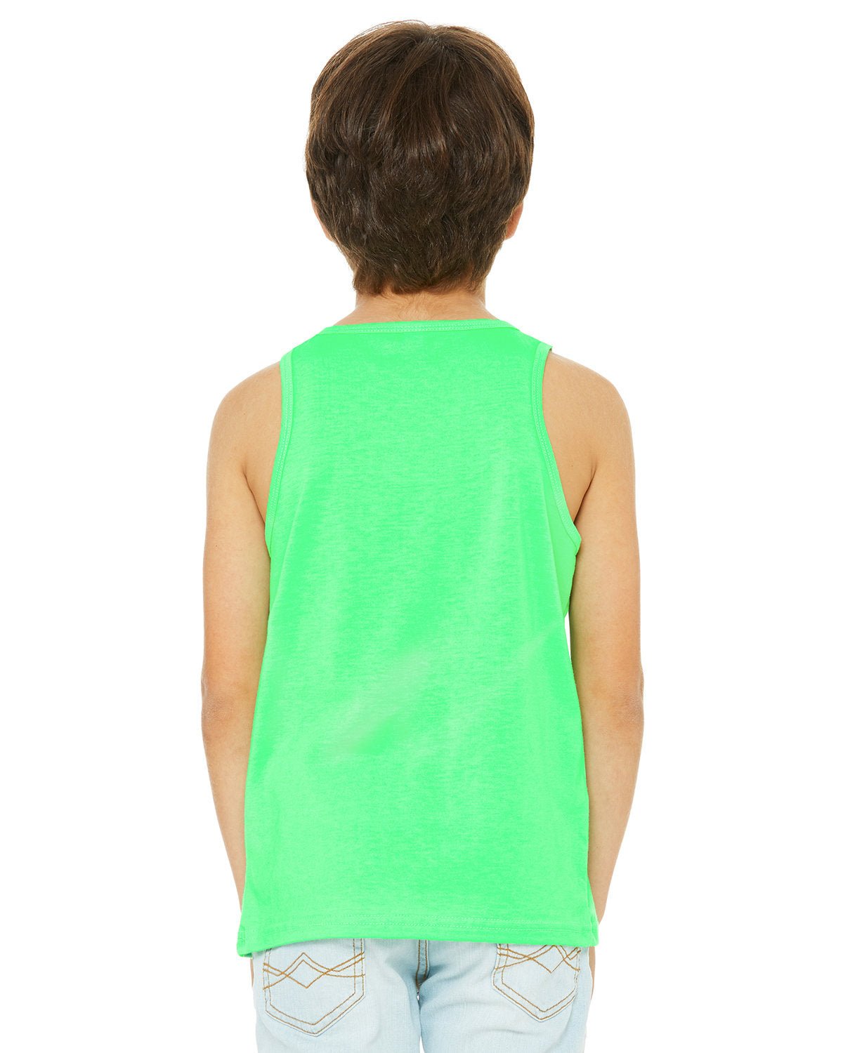 3480Y-Bella + Canvas-NEON GREEN-Bella + Canvas-T-Shirts-2