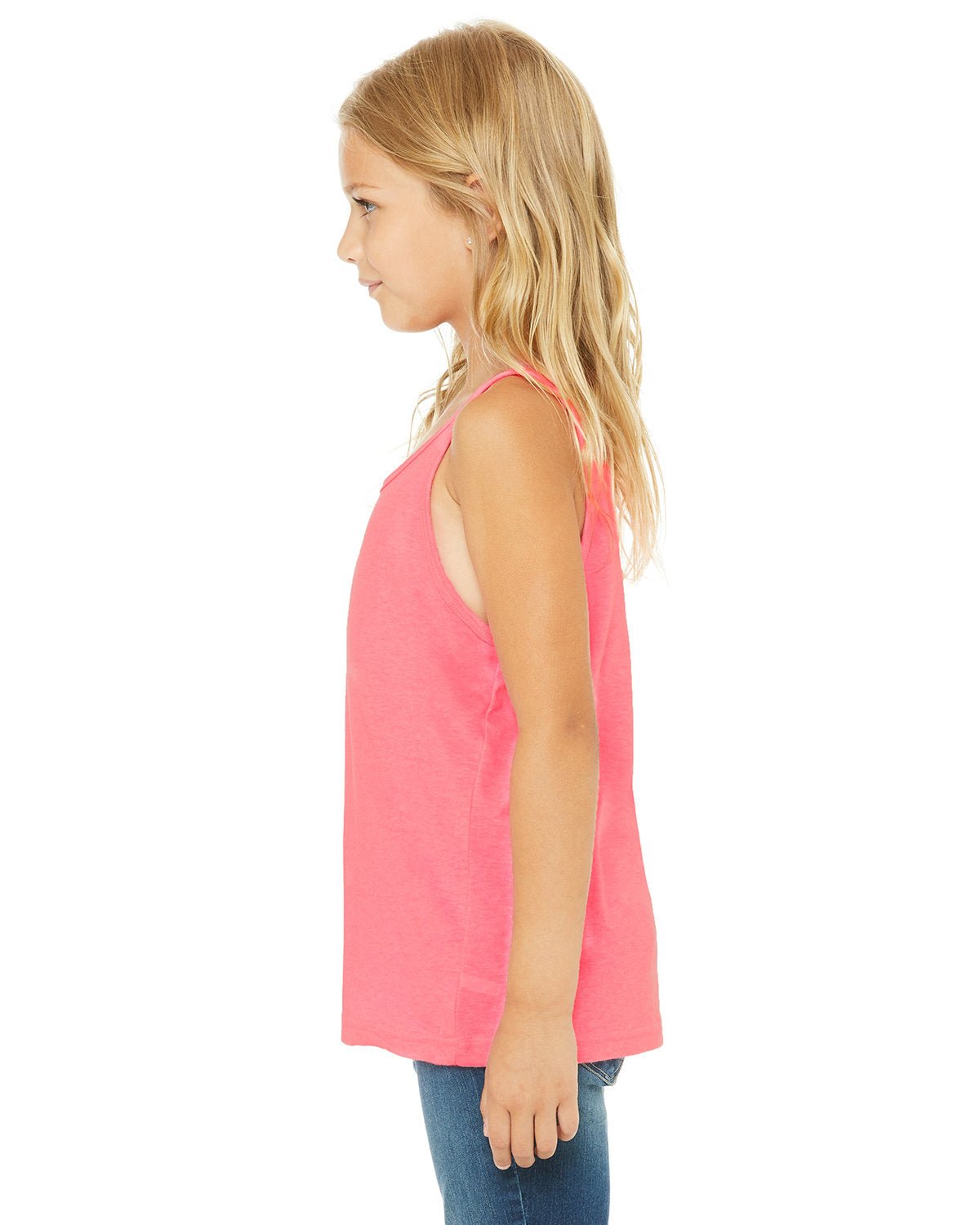 3480Y-Bella + Canvas-NEON PINK-Bella + Canvas-T-Shirts-3