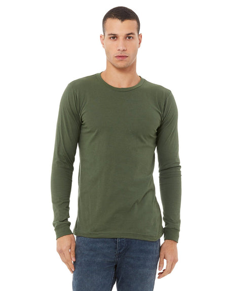 3501-Bella + Canvas-MILITARY GREEN-Bella + Canvas-T-Shirts-1